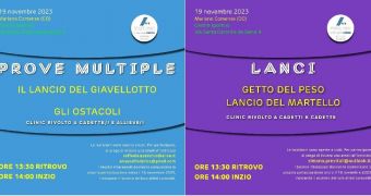 Clinic a Mariano: Lanci con Peso e Martello - Multiple con Giavellotto e Ostacoli