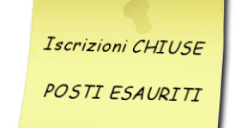 Corso Istruttori 2024 - Iscrizioni Chiuse - Raggiunto il numero massimo degli iscritti